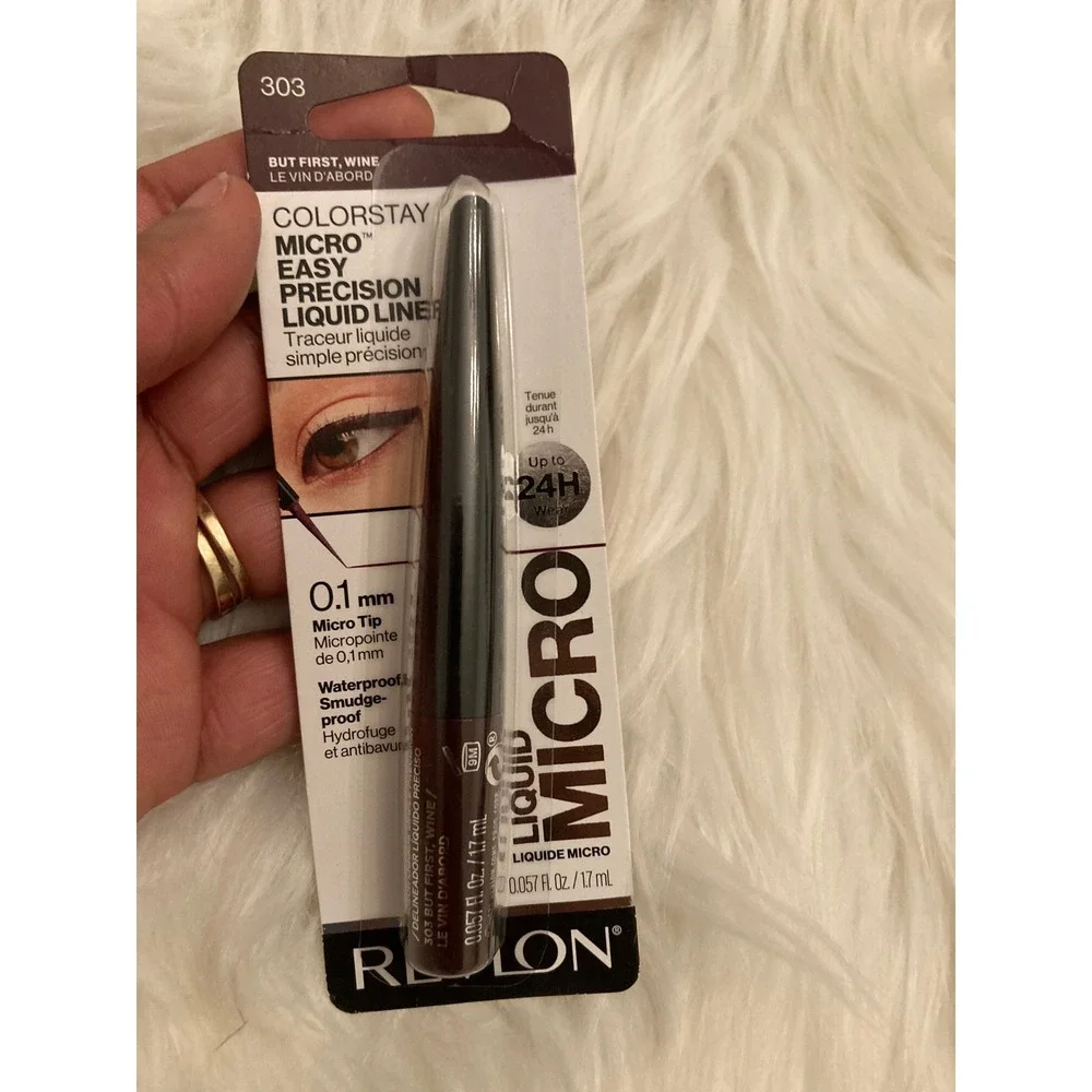 Revlon ColorStay Micro Liquid Liner Womens 0.057oz Wine NEW 303 Precision Makeup